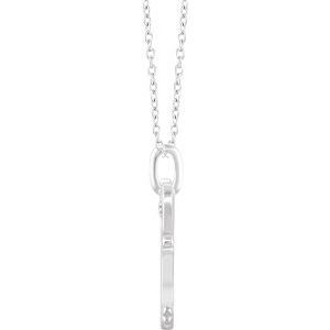 Accented Key Necklace 