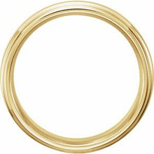 Charger l&#39;image dans la galerie, 18K jaune 6 mm bande rainurée taille 9,5
