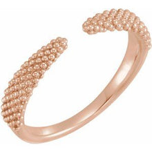 Charger l'image dans la galerie, Beaded Negative Space Ring
