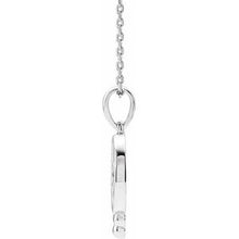 Load image into Gallery viewer, Sterling Silver Beaded Disc 16-18&quot; Necklace
