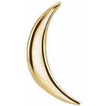 Load image into Gallery viewer, 14K Yellow Crescent Pendant
