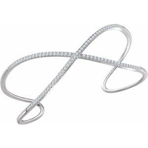 Criss-Cross Cuff Bracelet 
