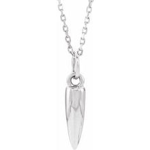 Load image into Gallery viewer, Sterling Silver Geometric 16-18&quot; Necklace
