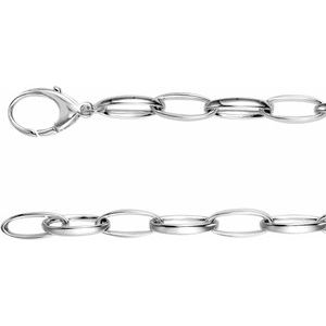 7.25 mm Oval Link Chain