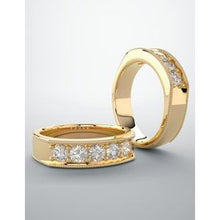 Charger l&#39;image dans la galerie, Men&#39;s Five-Stone Ring
