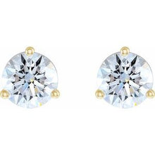 Charger l&#39;image dans la galerie, Round 3-Prong Lab-Grown Diamond Stud Earrings  
