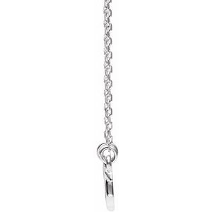 Sterling Silver Snake 16-18" Necklace