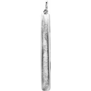 36x2.8 mm Screw-Top Coin Edge Coin Frame Dangle