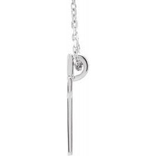 Load image into Gallery viewer, Sterling Silver Open Cross 16-18&quot; Necklace
