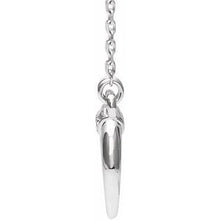 Charger l&#39;image dans la galerie, Sterling Silver .03 CTW Diamond 16-18&quot; Necklace
