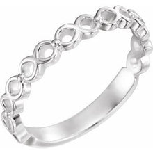 Charger l'image dans la galerie, Sterling Silver  Stackable Ring
