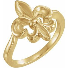 Load image into Gallery viewer, Fleur-de-lis Ring
