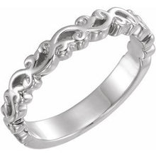 Charger l'image dans la galerie, Sterling Silver Stackable Ring
