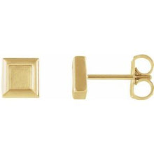 Load image into Gallery viewer, Petite Square Earrings 
