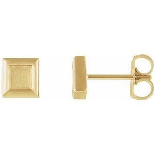 Petite Square Earrings 