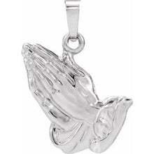 Load image into Gallery viewer, Praying Hands Pendant 
