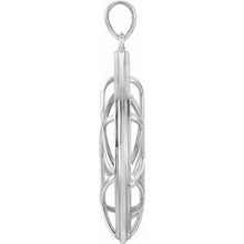 Charger l&#39;image dans la galerie, Sterling Silver Nest Design Pendant
