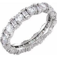 Load image into Gallery viewer, Platinum 2 1/6 CTW Diamond Eternity Band
