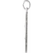 Load image into Gallery viewer, Sterling Silver 18 mm Round St. Matthew Medal
