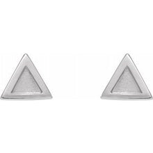 Load image into Gallery viewer, Petite Triangle Earrings 
