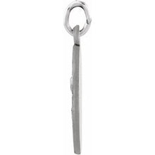 Load image into Gallery viewer, Sterling Silver 15 mm St. Barbara Medal
