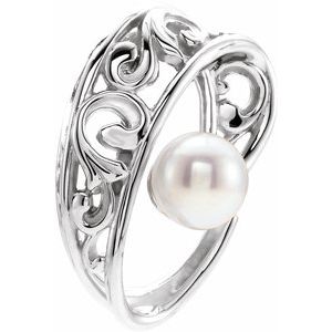 Sterling Silver Freshwater Cultured Pearl Pendant