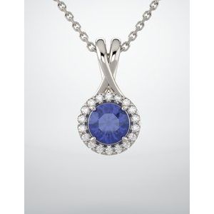 Halo-Style Pendant 