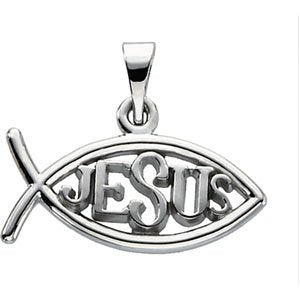 Jesus Ichthus (Fish) Pendant