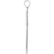 Load image into Gallery viewer, Sterling Silver 25x16 mm Cross Pendant
