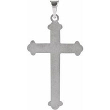 Load image into Gallery viewer, Sterling Silver 25x16 mm Cross Pendant
