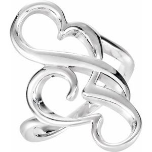 Sterling Silver Freeform Ring