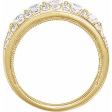 Load image into Gallery viewer, 14K Yellow 1 1/2 CTW Diamond Anniversary Band
