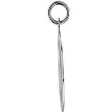 Load image into Gallery viewer, Sterling Silver Circle Peace Sign Pendant

