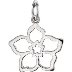 Forget Me Not Charm