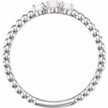 Charger l'image dans la galerie, Stackable Beaded Ring 
