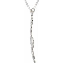 Load image into Gallery viewer, Flower &amp; Butterfly Necklace or Center 
