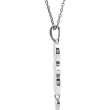 Charger l&#39;image dans la galerie, Sterling Silver Floral-Inspired 18&quot; Necklace
