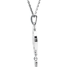 Charger l&#39;image dans la galerie, Sterling Silver Granulated Design 18&quot; Necklace
