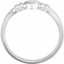 Load image into Gallery viewer, Heart &amp; Cross Chastity Ring
