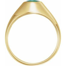 Load image into Gallery viewer, Sterling Silver 7.4 mm Round Ring Mounting
