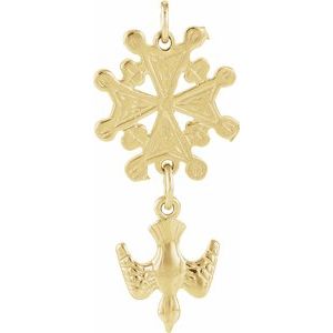 Huguenot Cross Pendant