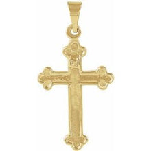 Load image into Gallery viewer, 14K Yellow 18.5x12.5 mm Cross Pendant
