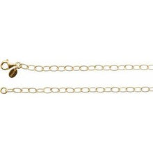 Charger l&#39;image dans la galerie, 24K Yellow Vermeil 3.5 mm Knurled Cable 24&quot; Chain
