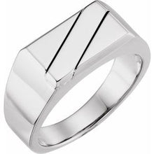 Load image into Gallery viewer, Sterling Silver Men's Ring
