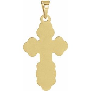 Orthodox Cross Necklace or Pendant