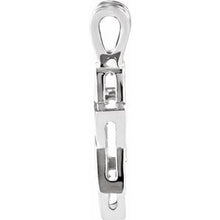 Load image into Gallery viewer, Sterling Silver 17x15.25 mm Star of David Pendant

