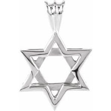 Load image into Gallery viewer, Star of David Pendant 

