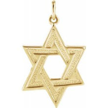 Load image into Gallery viewer, Star of David Pendant 
