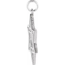 Load image into Gallery viewer, Sterling Silver Star of David Pendant
