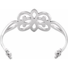 Load image into Gallery viewer, Sterling Silver Granulated Cuff Bracelet
